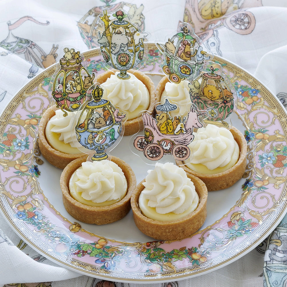 Atelier Choux Mini Cake Toppers - Ferris Wheel - Set of 12