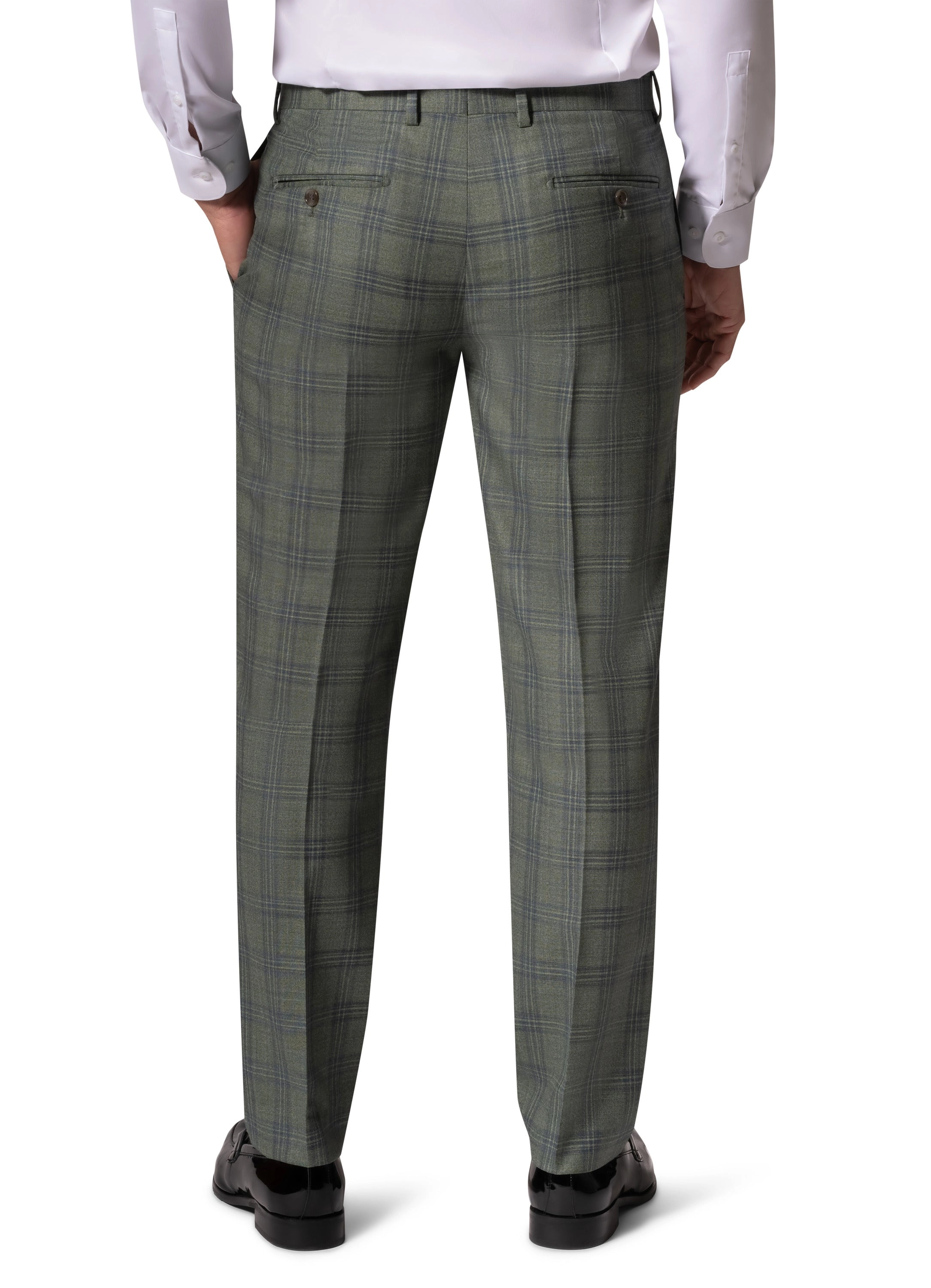 Bergamo Elegant - Faille Wool 10005.4098 S/B Slim Fit Suit