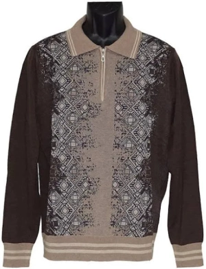 Bergamo Elegant P-301 Sweater - Coffee