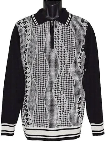 Bergamo Elegant P-302 Sweater - Black
