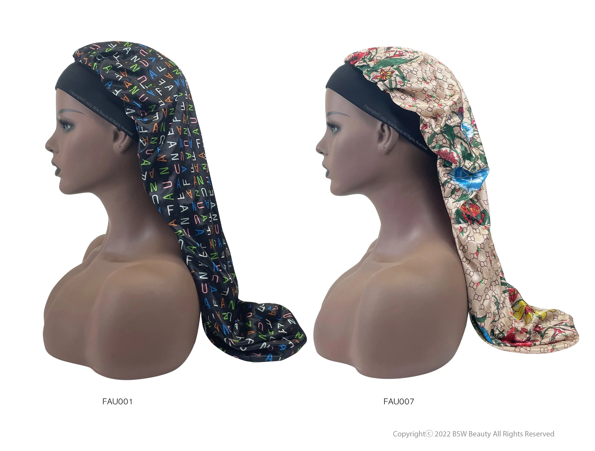 BOU FAUNA NEW YORK PASSION SILKY SATIN BRAIDING BONNET
