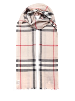 Burberry Lightweight Checked Scarf