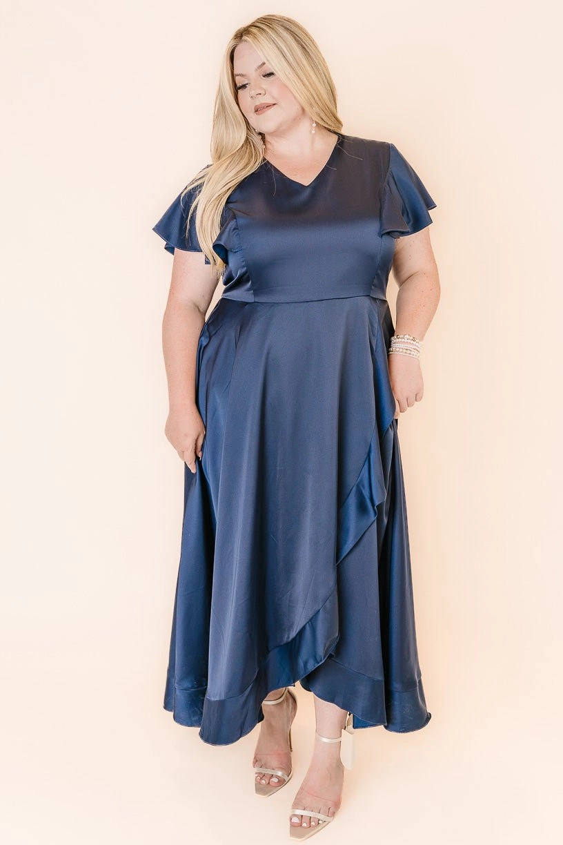 Callie Dress in Navy - FINAL SALE