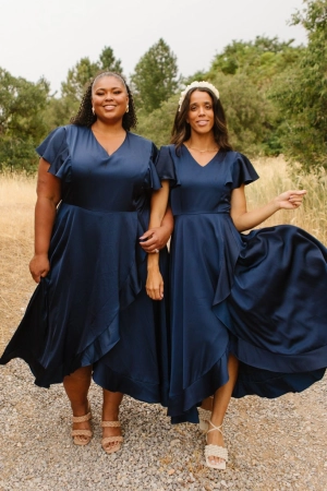 Callie Dress in Navy - FINAL SALE