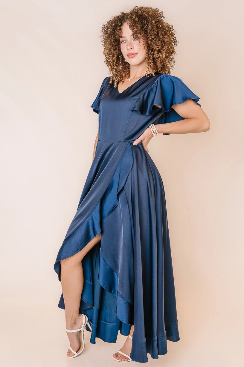 Callie Dress in Navy - FINAL SALE