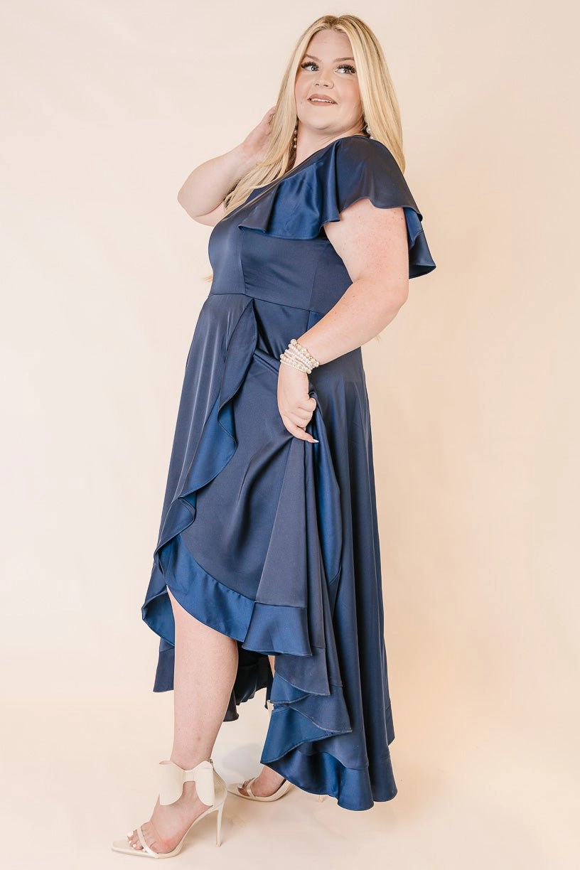 Callie Dress in Navy - FINAL SALE