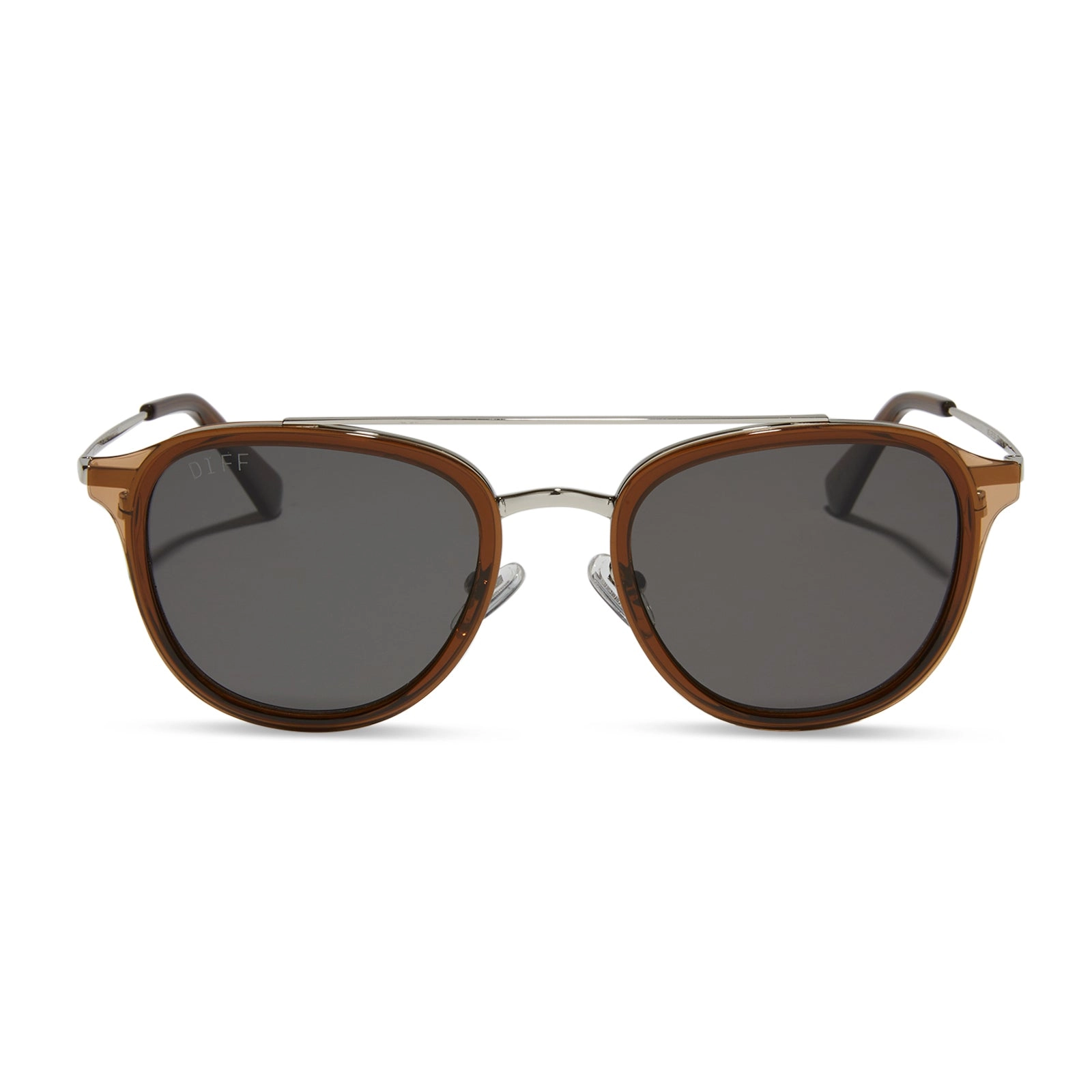 CAMDEN - WHISKEY   GREY POLARIZED SUNGLASSES