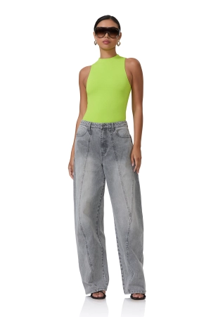 Cami Bodysuit - Lime Punch