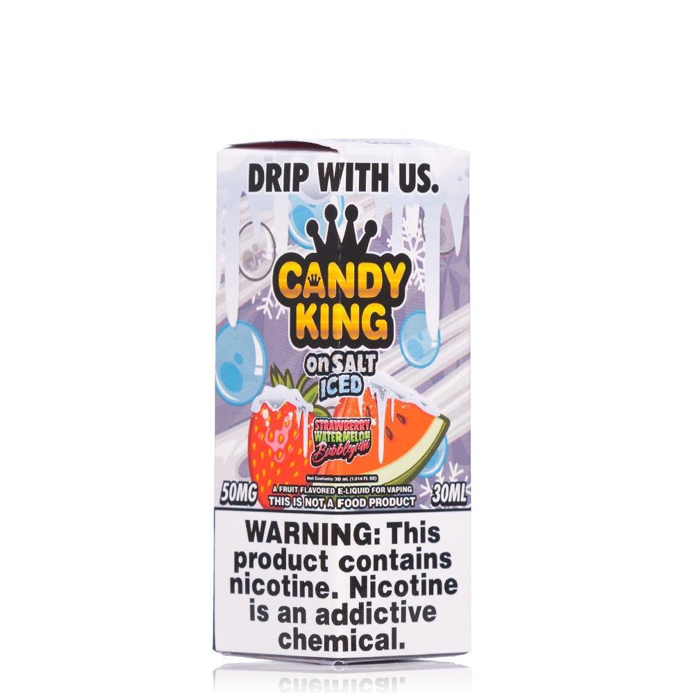 Candy King on Salt Iced - Strawberry Watermelon Bubblegum
