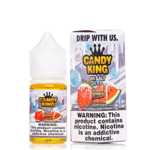 Candy King on Salt Iced - Strawberry Watermelon Bubblegum