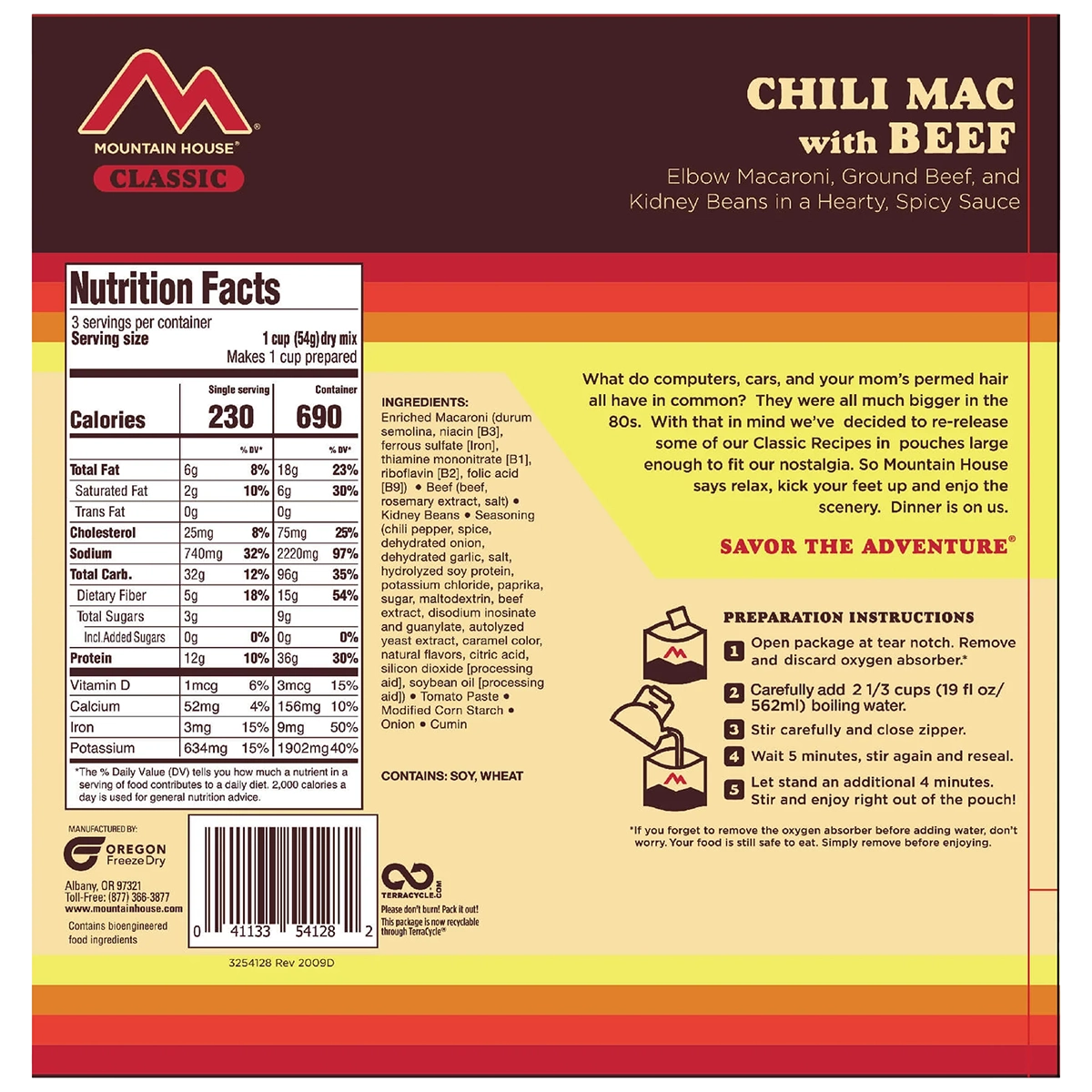 Chili Mac with Beef