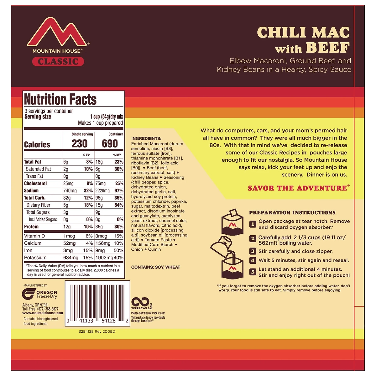 Chili Mac with Beef