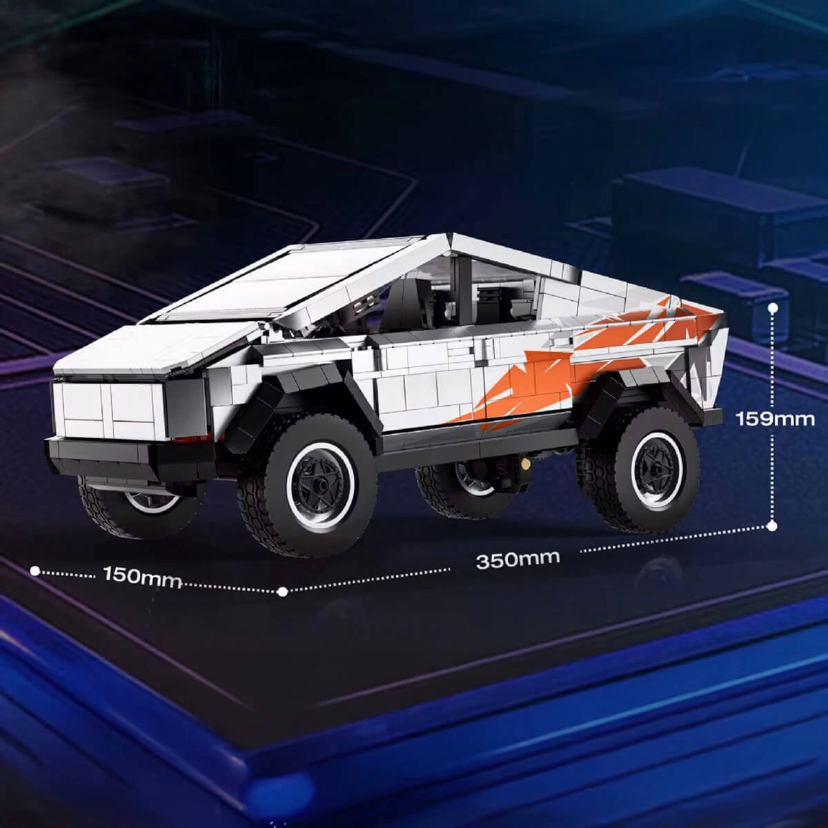 Electric Truck 1066pcs