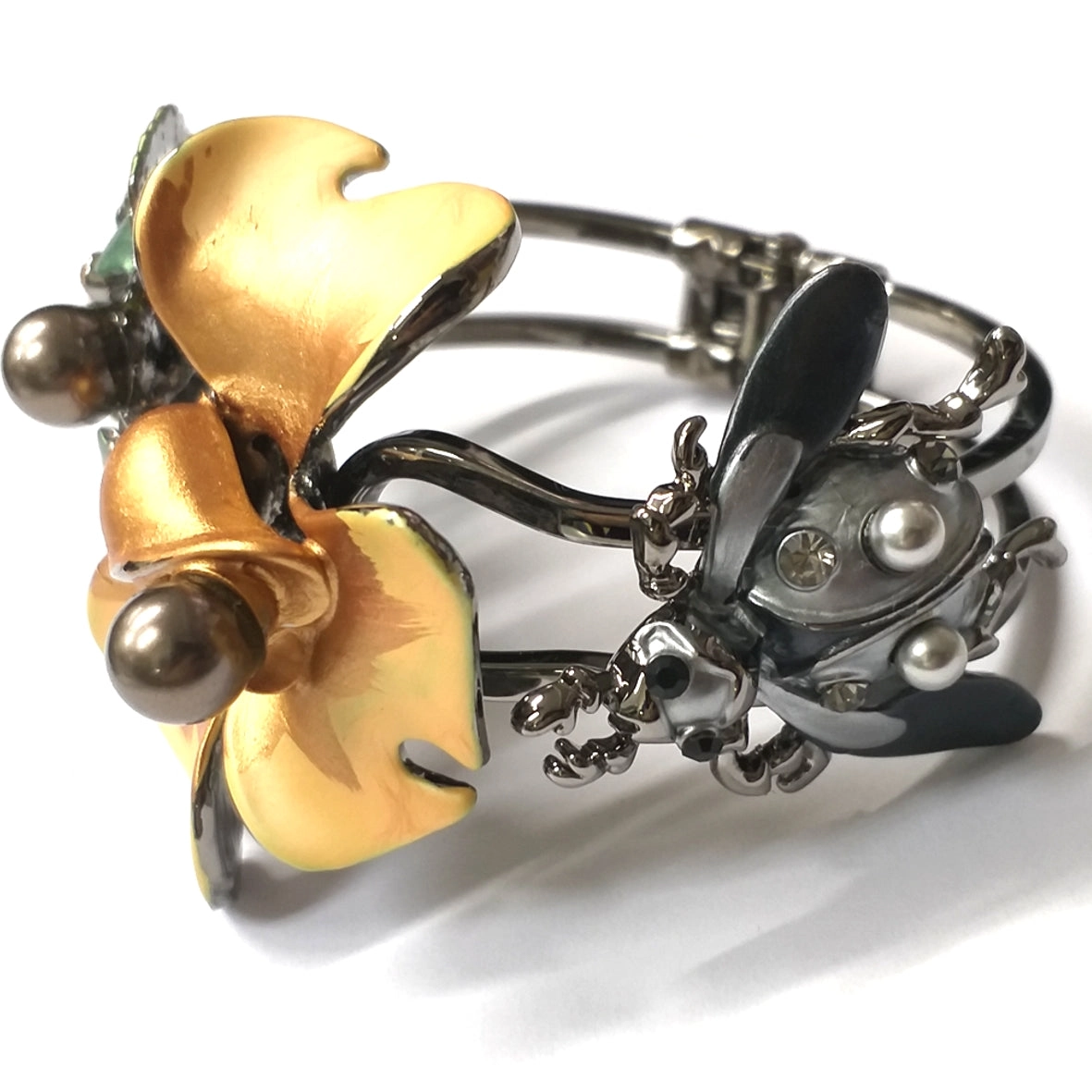 Elegant Pearl Jewelry Bangle BL418A