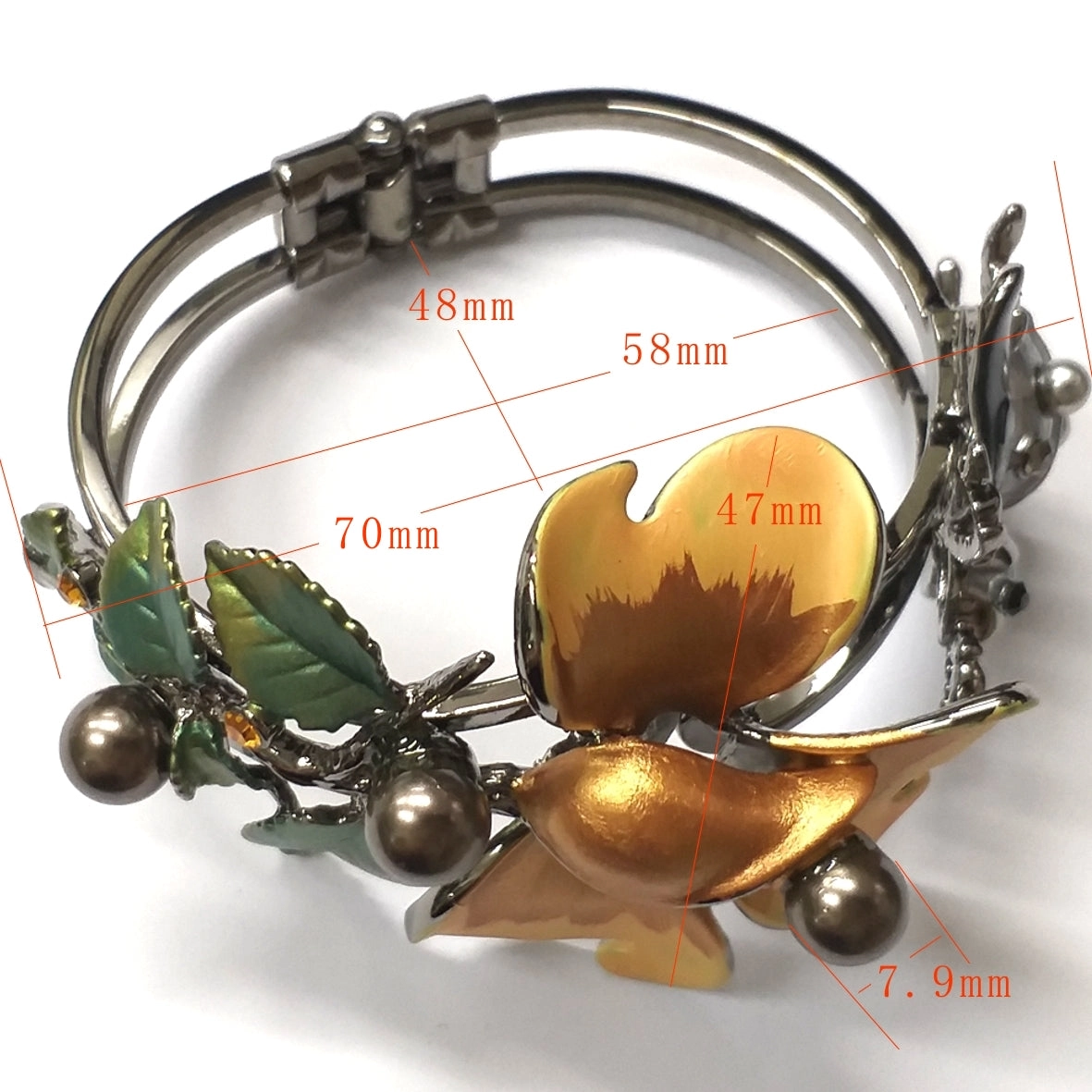 Elegant Pearl Jewelry Bangle BL418A