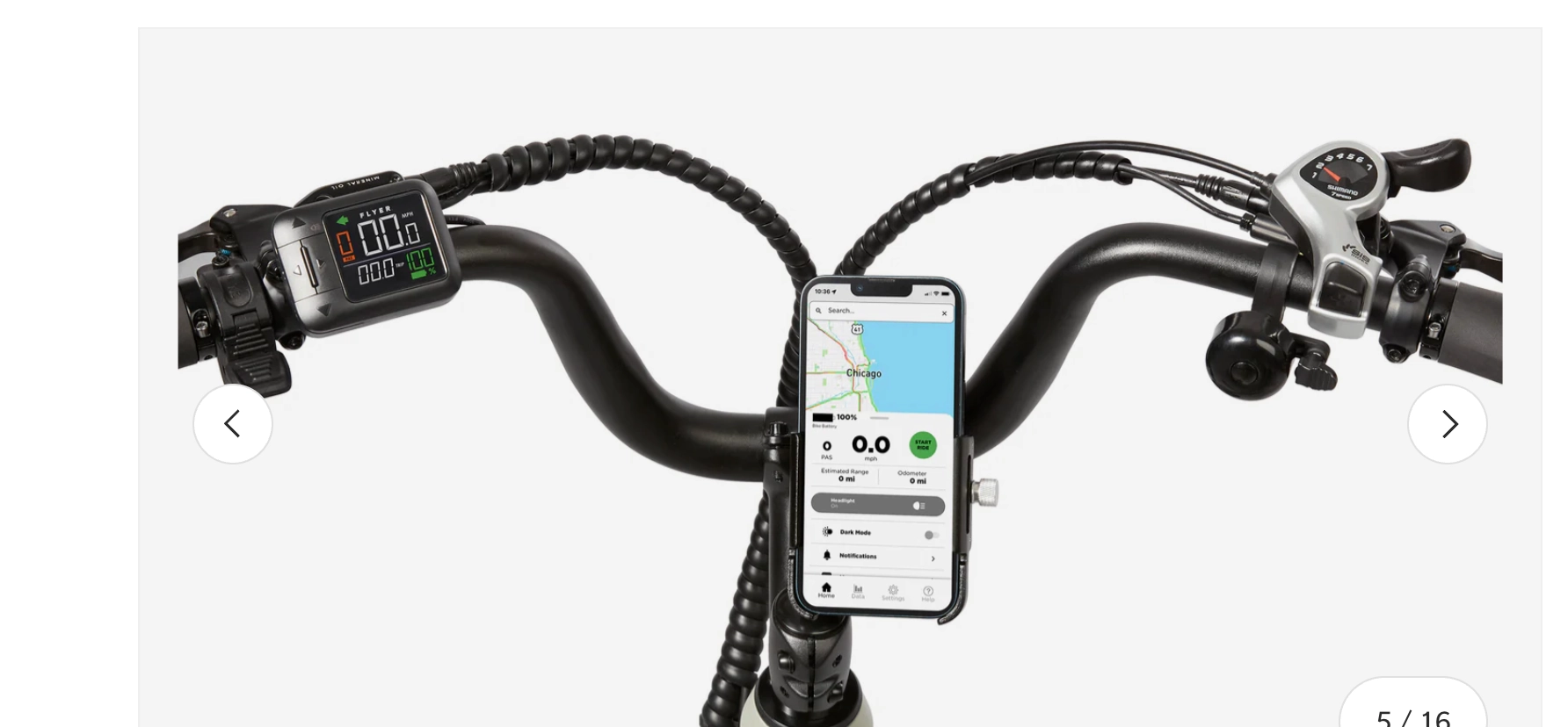 Flyer Via Family Cargo Step Thru Electric Bike