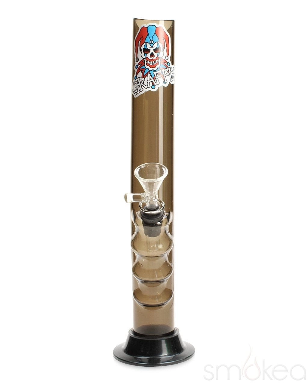 Graffix 12" Gripper Skinny Acrylic Bong