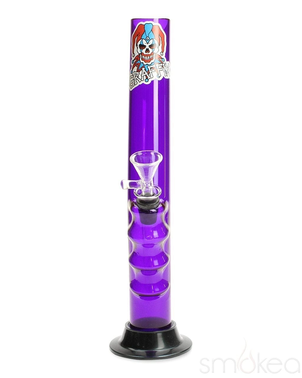 Graffix 12" Gripper Skinny Acrylic Bong