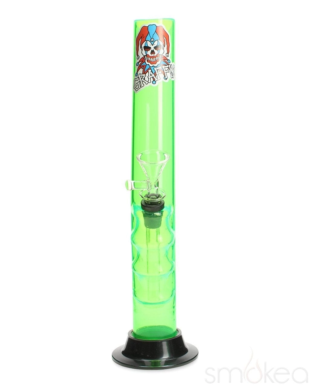 Graffix 12" Gripper Skinny Acrylic Bong