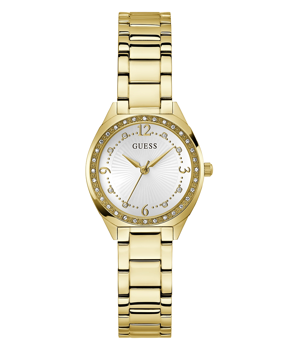 GUESS Ladies Gold Tone Analog Watch