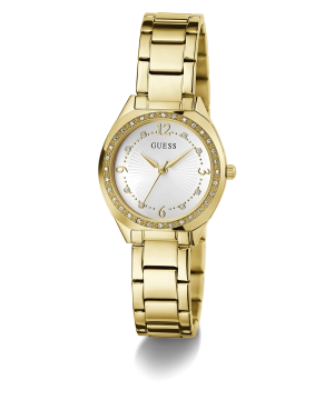 GUESS Ladies Gold Tone Analog Watch