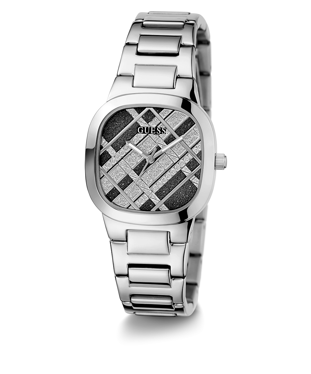 GUESS Ladies Silver Analog Watch