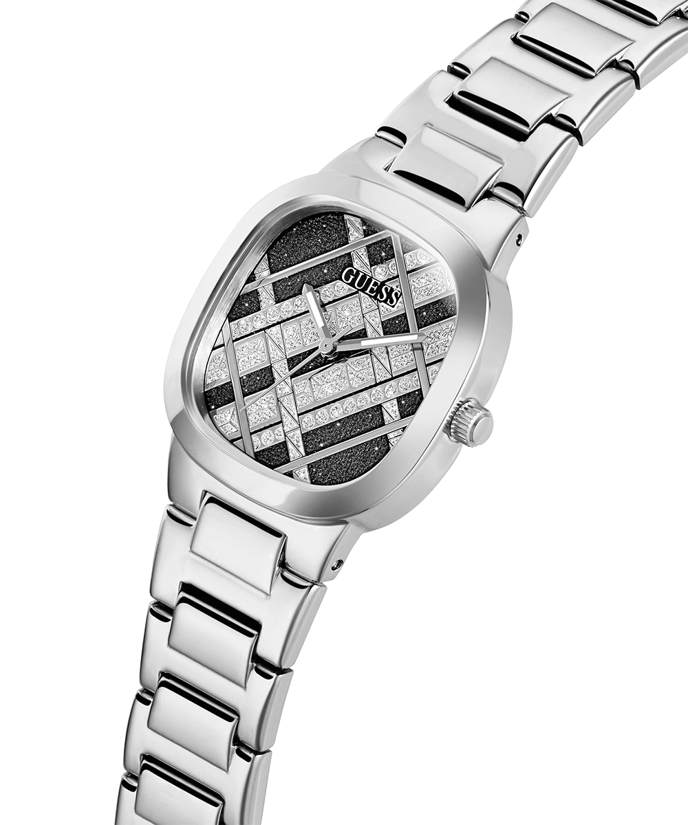 GUESS Ladies Silver Analog Watch