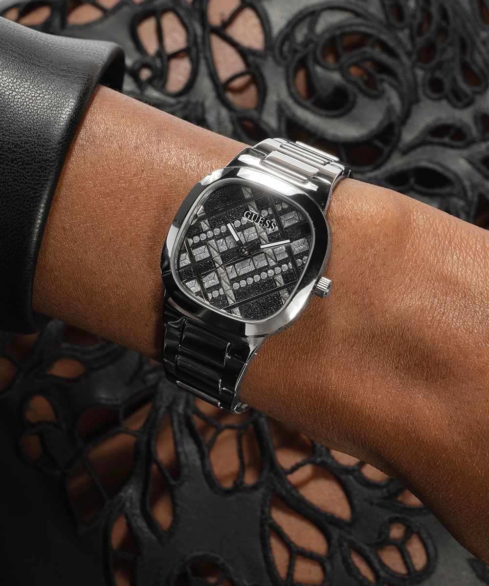 GUESS Ladies Silver Analog Watch