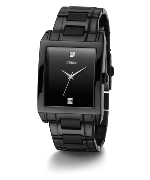 GUESS Mens Black Analog Watch