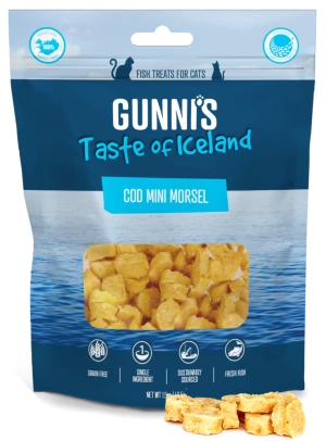Gunni's Cod Mini Morsels Cat Treats