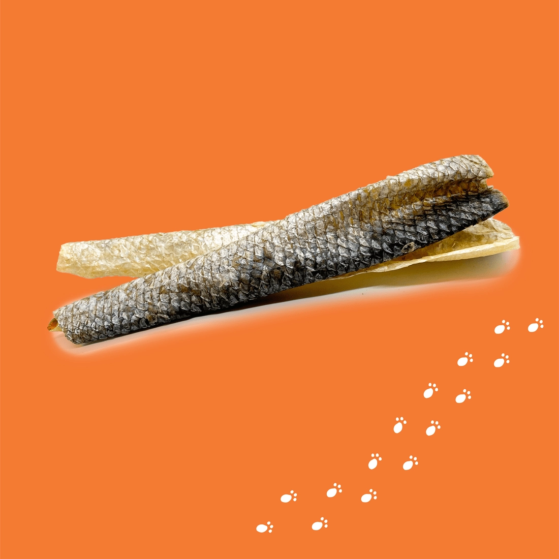 Gunni's Salmon Skin Shorties Treats for Dogs
