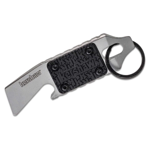 Kershaw Key Chain Multi Tool - PT-1 Bead Blasted Steel with K-Texture Grip | KW8800X