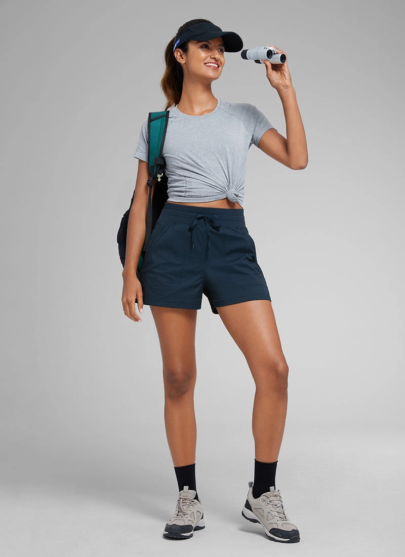 Lightweight High Rise Linerless Shorts 3.5''