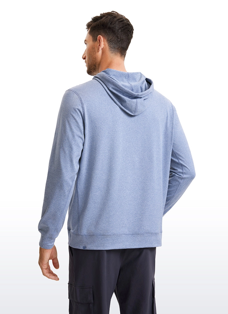 Lightweight Pullover Hoodie Long Sleeve with Pocket