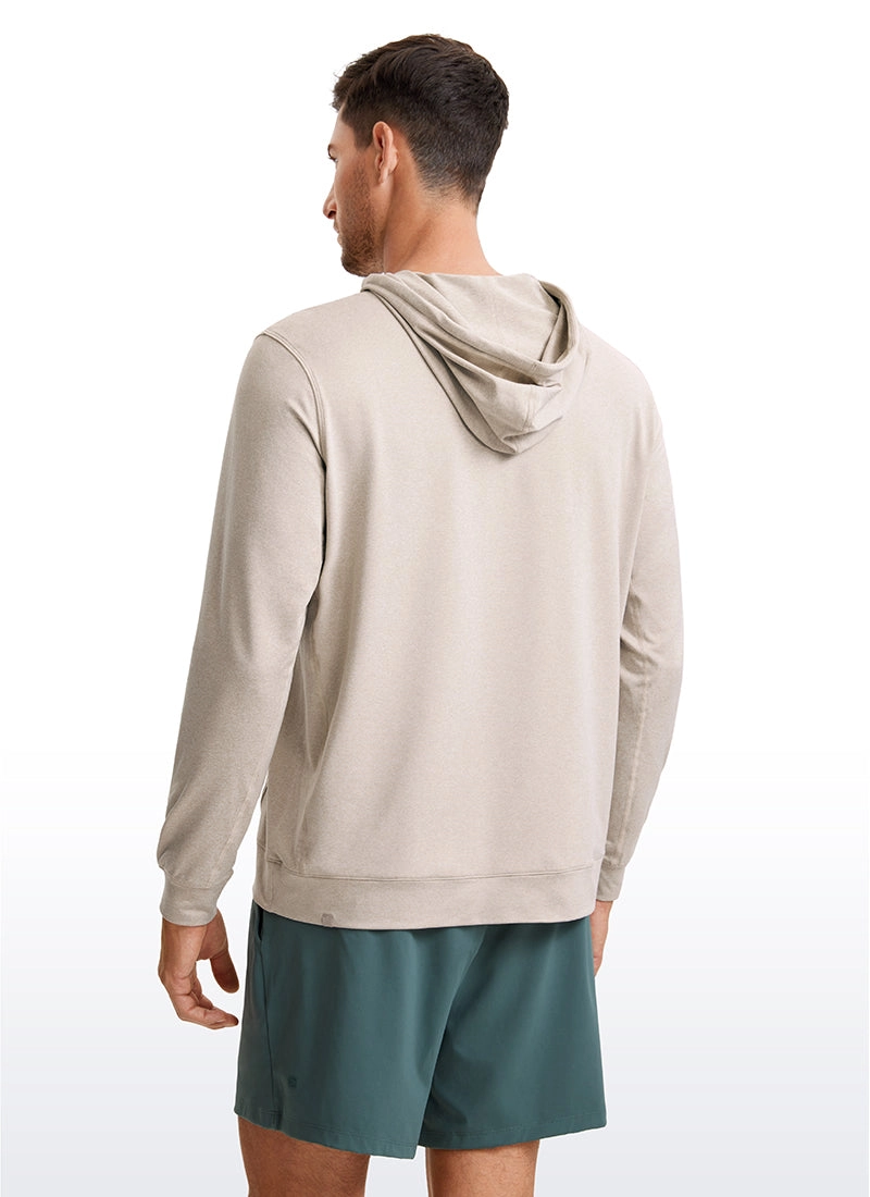 Lightweight Pullover Hoodie Long Sleeve with Pocket