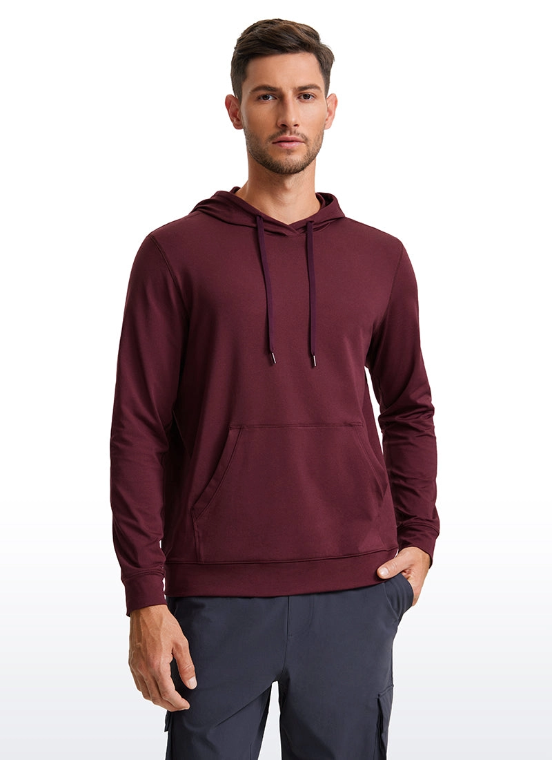 Lightweight Pullover Hoodie Long Sleeve with Pocket