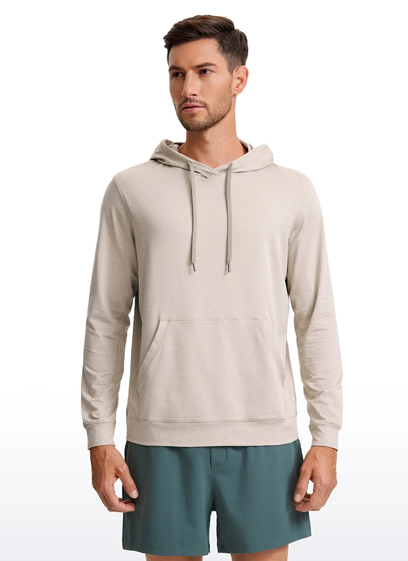 Lightweight Pullover Hoodie Long Sleeve with Pocket