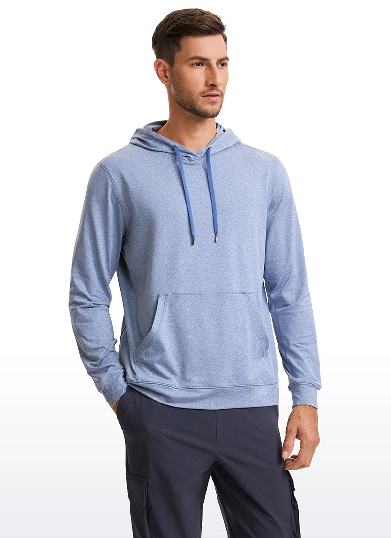 Lightweight Pullover Hoodie Long Sleeve with Pocket