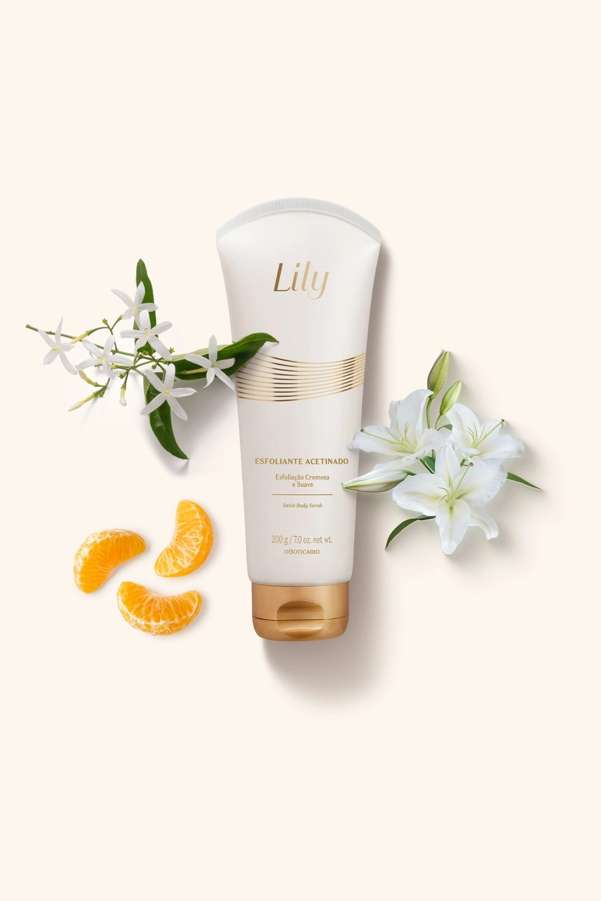 Lily Satin Velvet Body Scrub