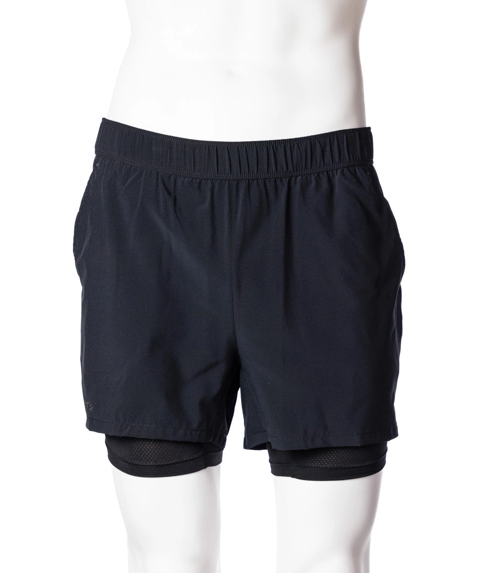M BA Adv Essence 2in1 Stretch Shorts