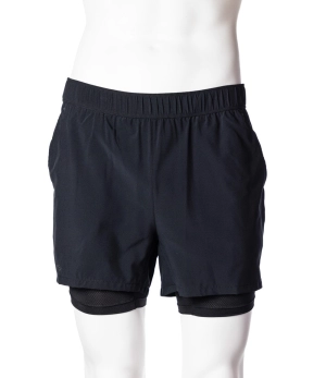 M BA Adv Essence 2in1 Stretch Shorts