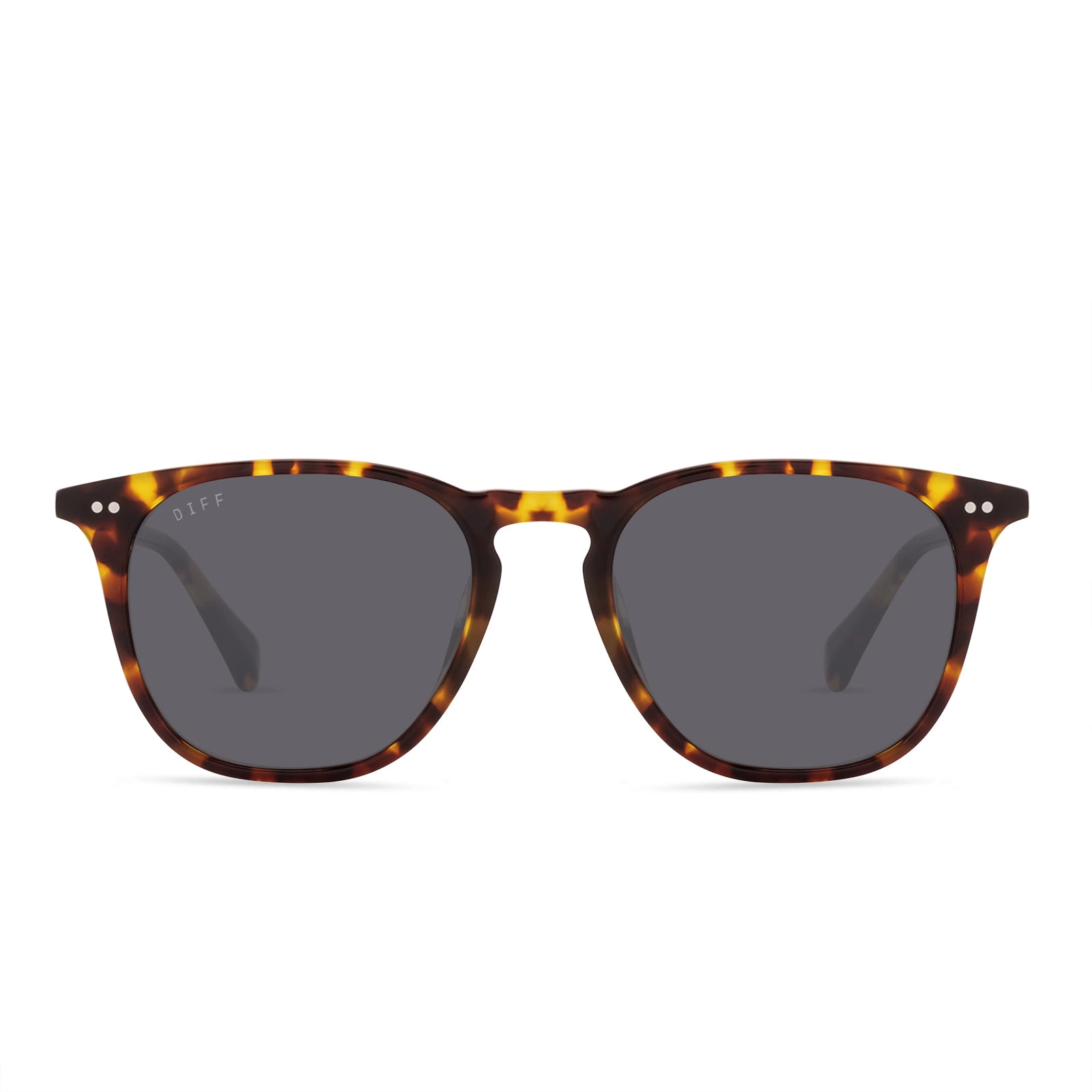MAXWELL XL - AMBER TORTOISE   GREY POLARIZED SUNGLASSES