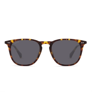 MAXWELL XL - AMBER TORTOISE   GREY POLARIZED SUNGLASSES