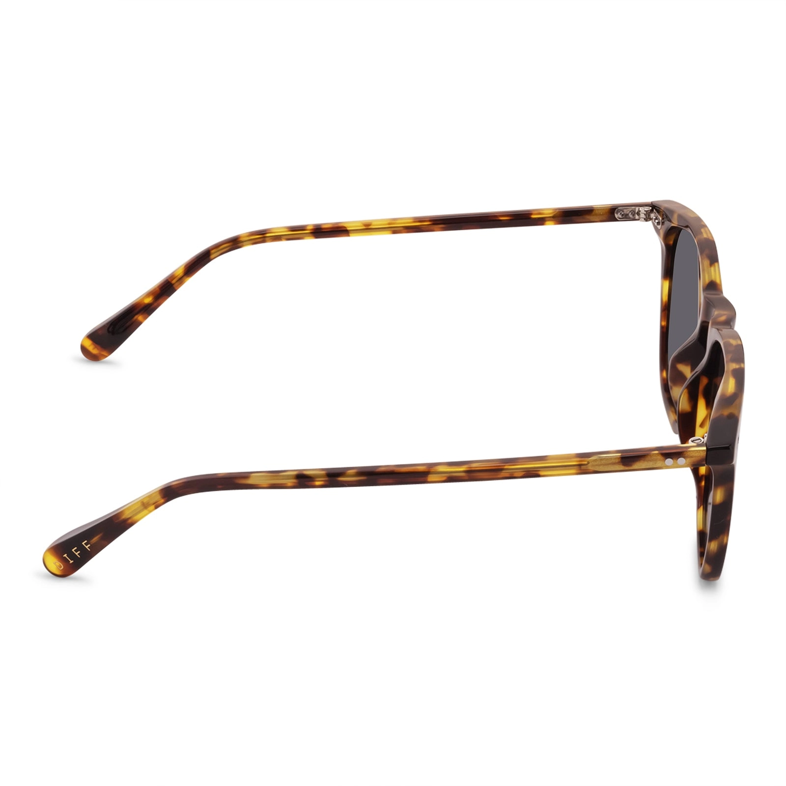 MAXWELL XL - AMBER TORTOISE   GREY POLARIZED SUNGLASSES