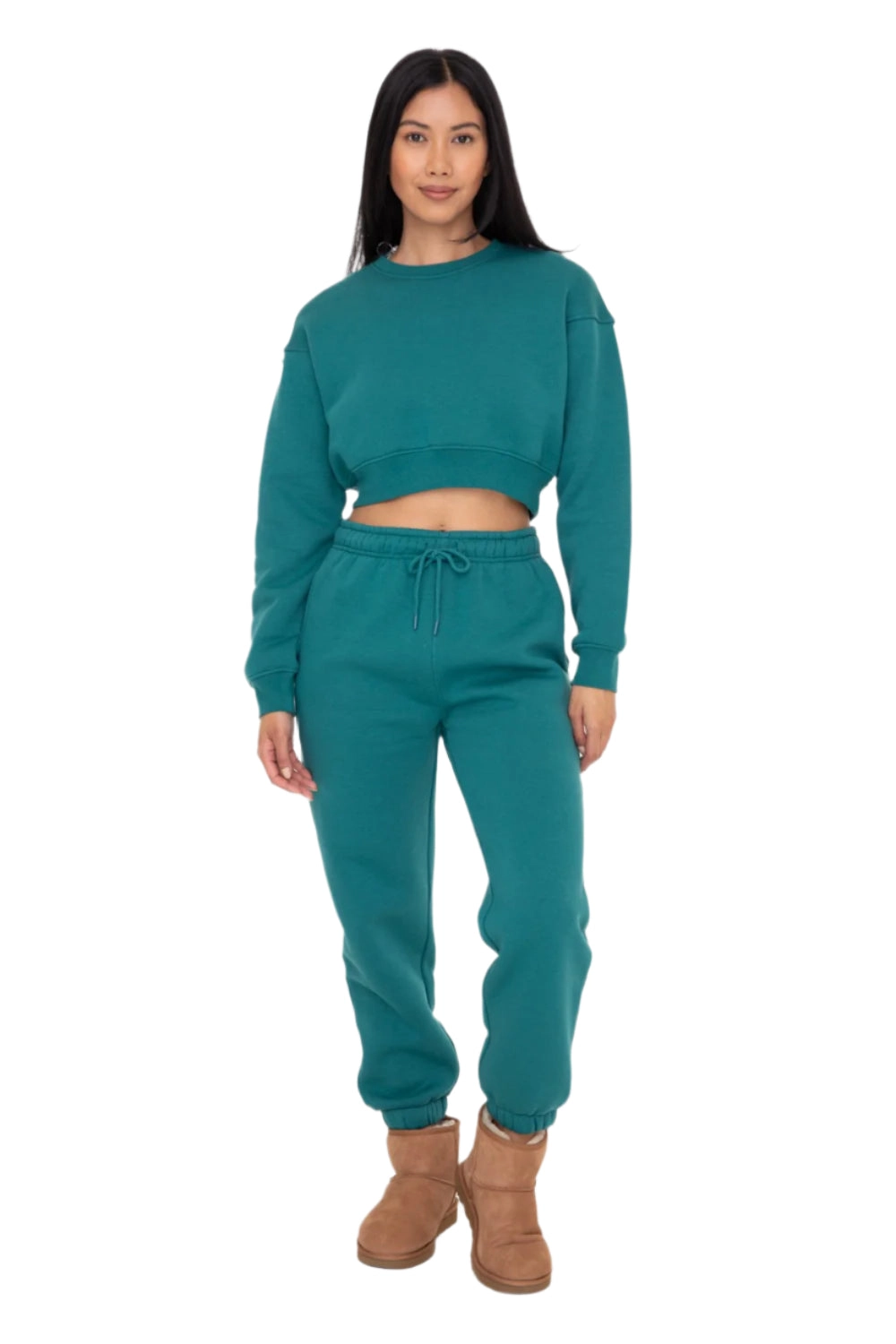 Mono B Fleece Billow Banded Bottom Sweat Pants KP11620 Colors