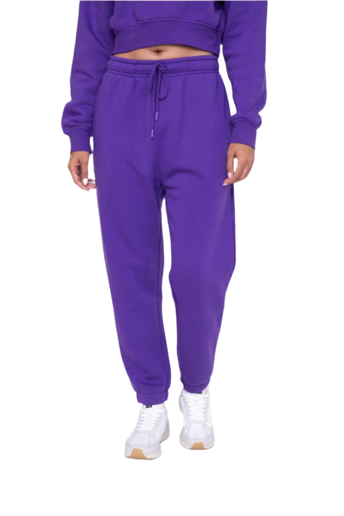 Mono B Fleece Billow Banded Bottom Sweat Pants KP11620 Colors