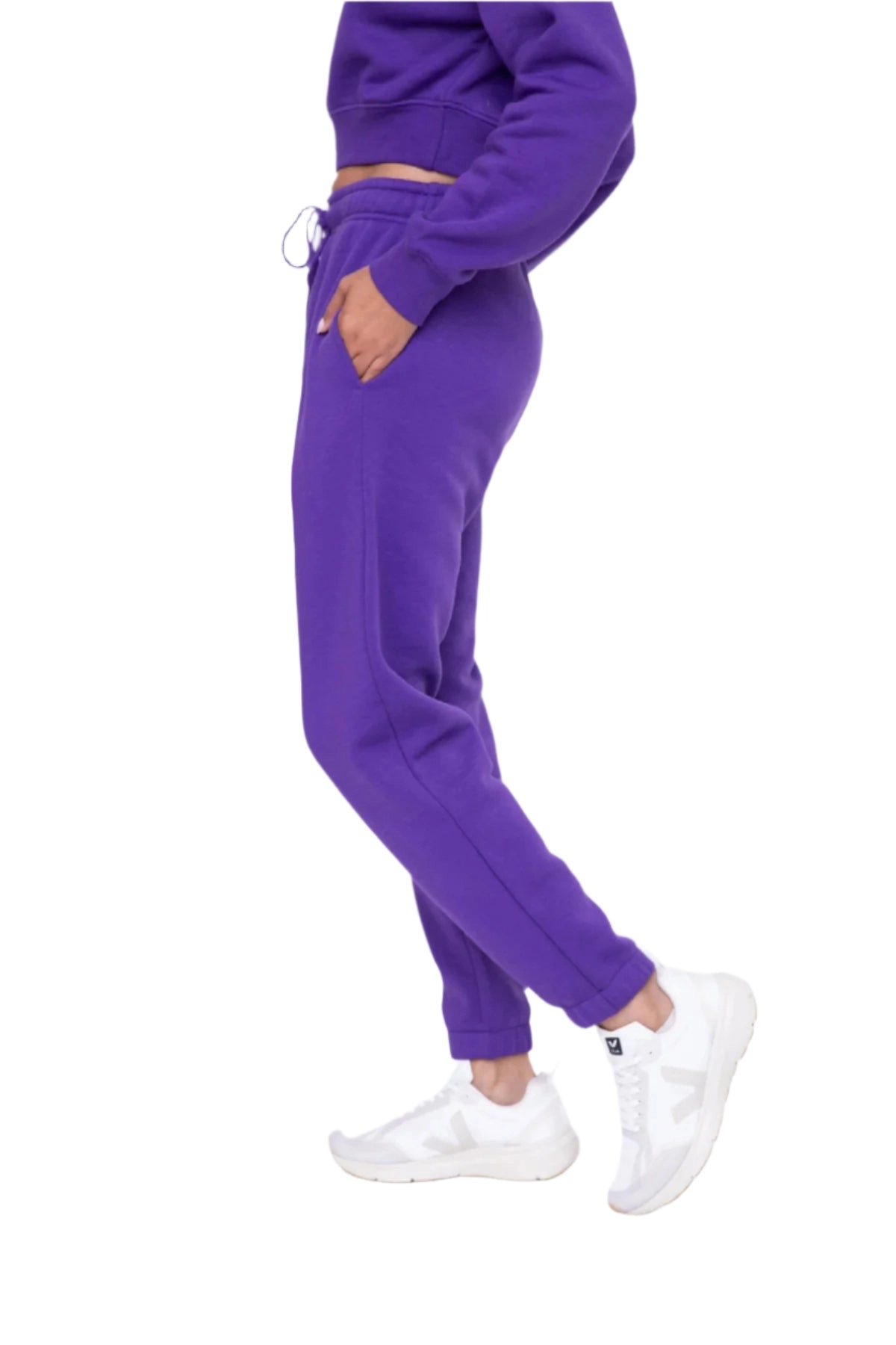 Mono B Fleece Billow Banded Bottom Sweat Pants KP11620 Colors