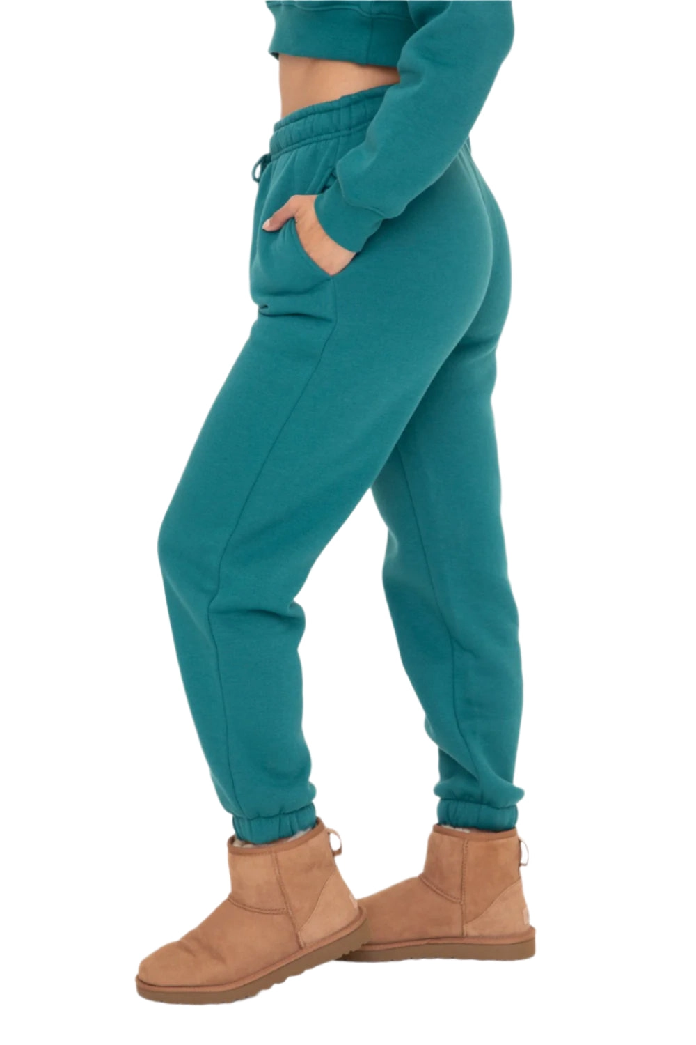 Mono B Fleece Billow Banded Bottom Sweat Pants KP11620 Colors