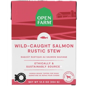 Open Farm  Rustic Stew Wild-Caught Salmon Canned Dog Food  - 12.5oz