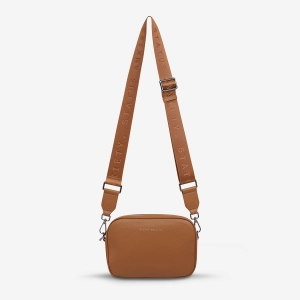 Plunder Bag With Webbed Strap - Camel